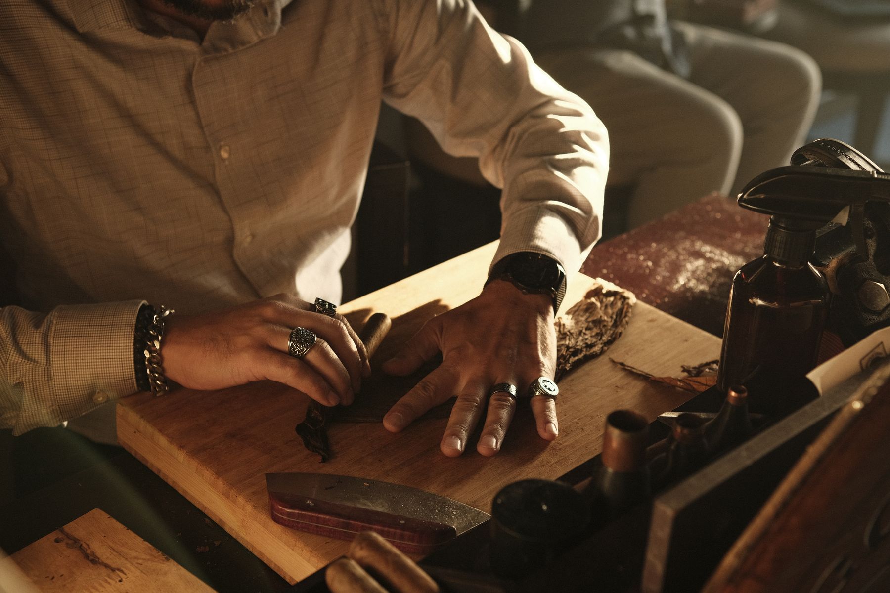 Rolling by hand